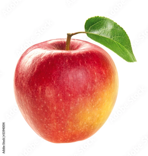 Obraz czerwone jabłko