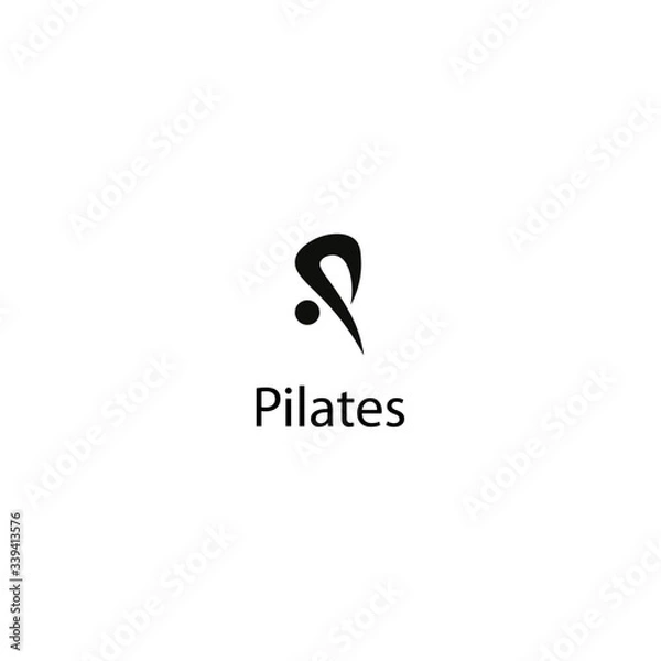 Obraz PILATES LOGO