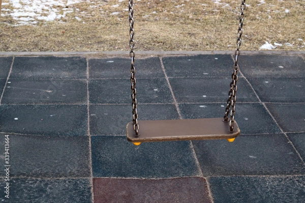 Obraz swing on the playground