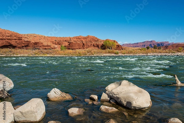 Obraz colorado river utah