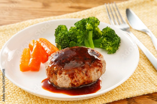 Fototapeta ハンバーグ