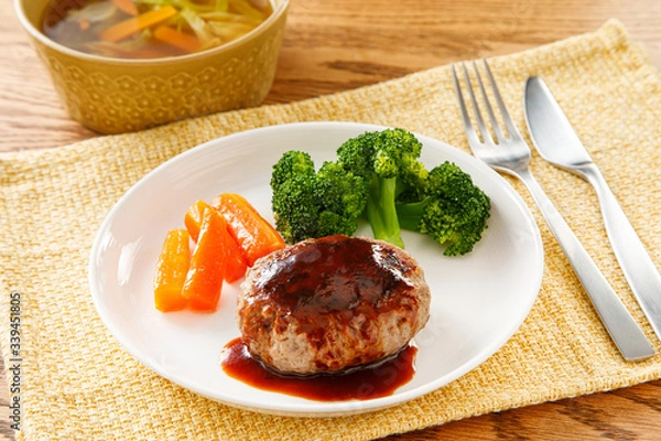 Fototapeta ハンバーグ