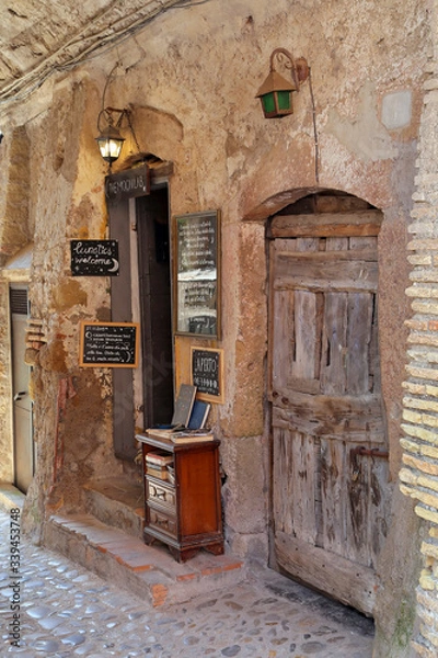 Fototapeta Calcata (VITERBO), Italy - July 27, 2019: Calcata, comune and town in the Province of Viterbo in the Italian region Latium