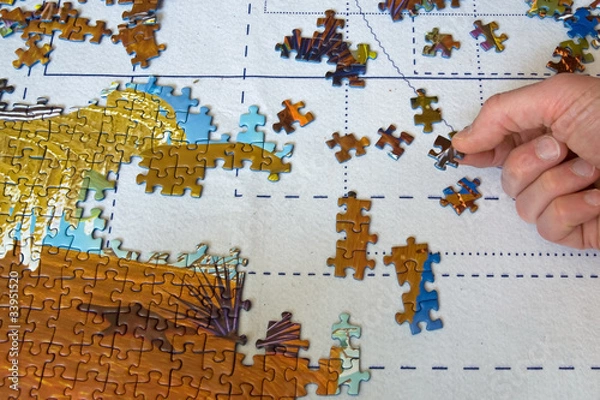 Obraz Puzzlespaß