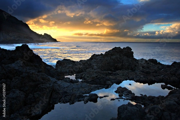 Obraz canaries sunset