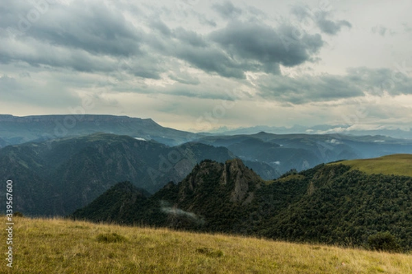 Fototapeta stormy mountains