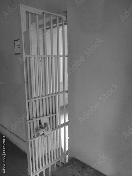 Obraz Jail cell door