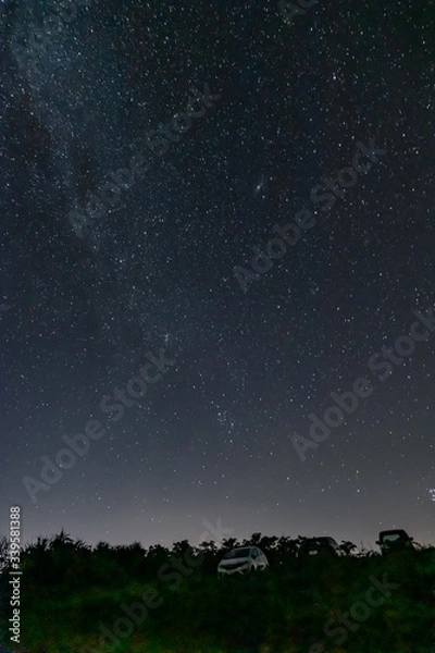 Fototapeta 宮古島 満天の星空に癒されて小旅行