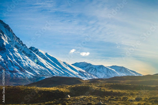 Obraz mountain landscape with blue sky