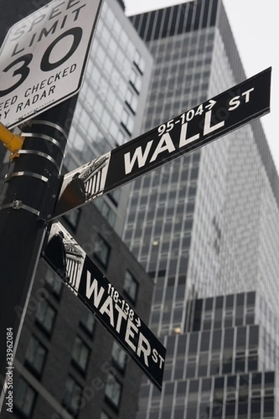 Obraz Nowy Jork - Wall Street