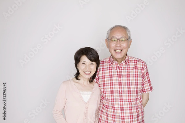 Obraz 寄り添っている老夫婦