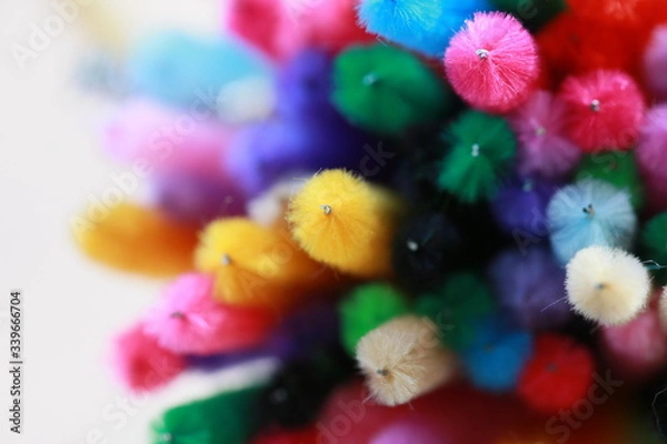 Obraz Bunte Pfeiffenputzer