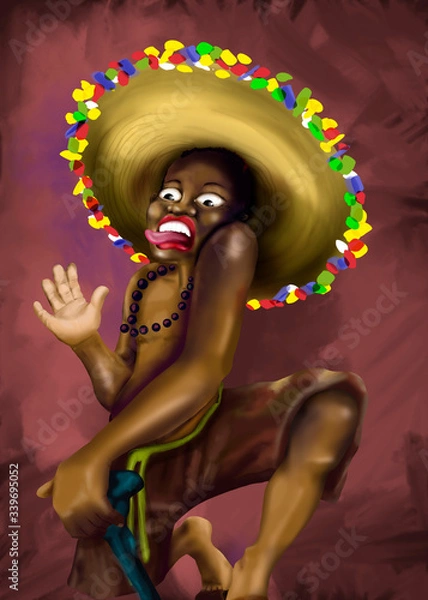 Fototapeta Son de Negro