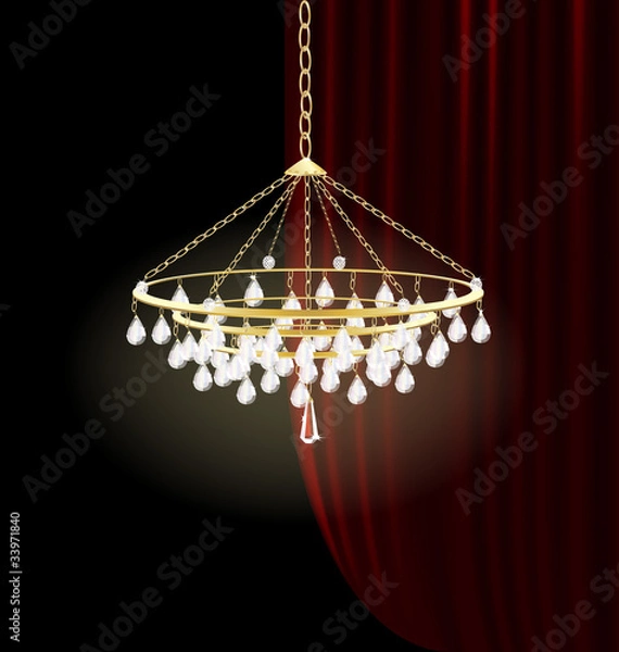 Obraz crystal luster