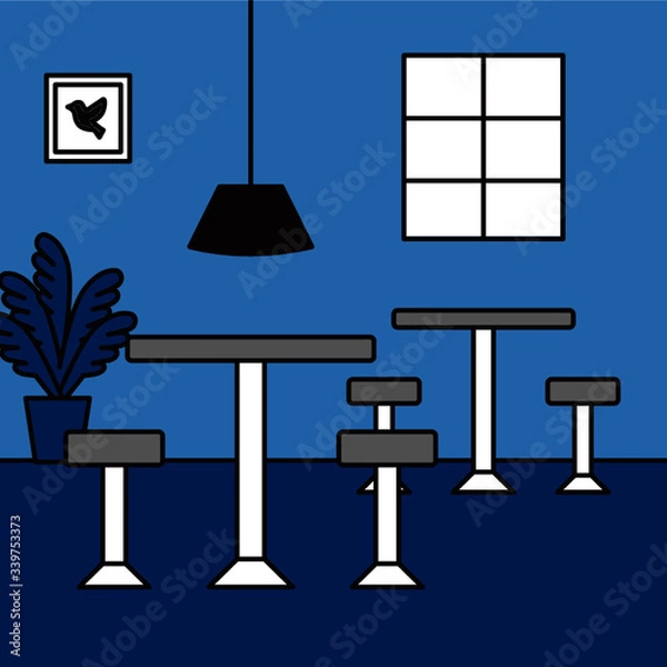 Fototapeta バーの風景