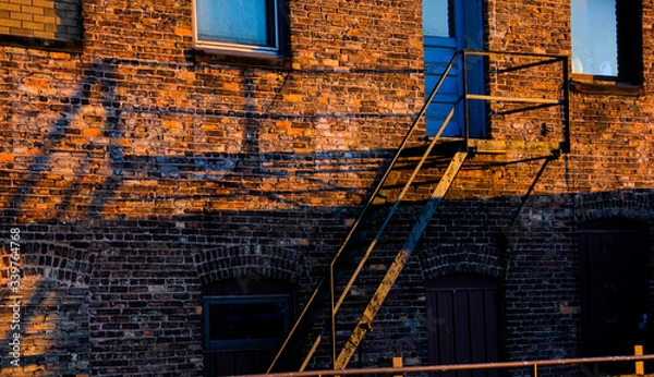 Obraz Rail shadowing cast