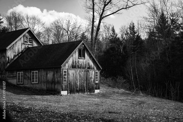 Obraz old rustic barn