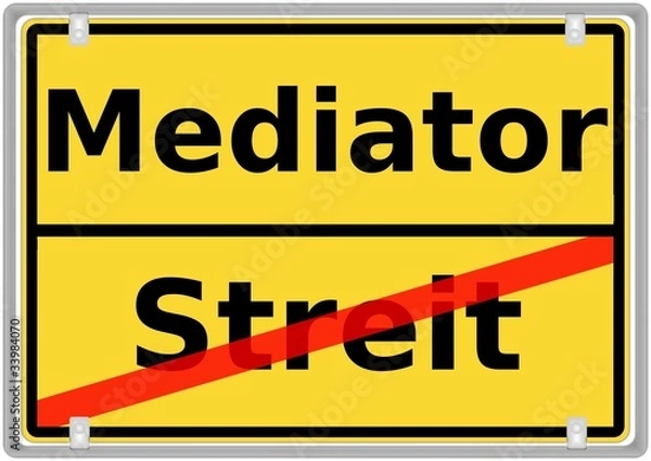 Obraz Mediator vs. Streit