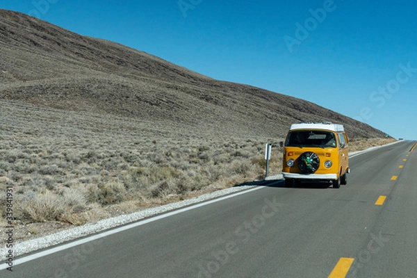 Obraz Wüste Roadtrip Van Vanlife