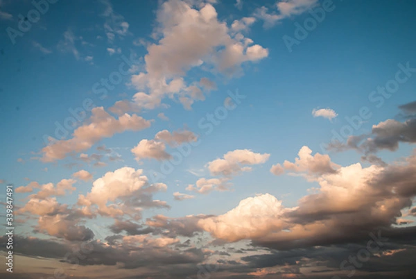 Obraz clouds and sun