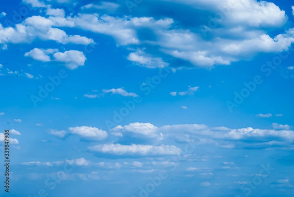 Obraz blue sky with clouds