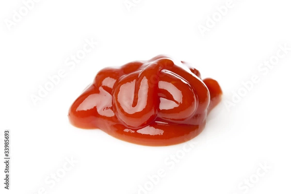 Obraz A red ketchup splatter