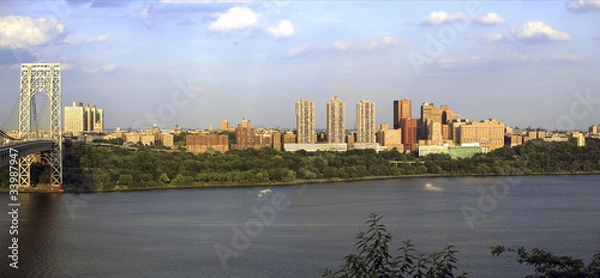 Obraz GW Bridge and Manhattan