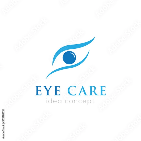 Obraz Creative Eye Concept Logo Design Template