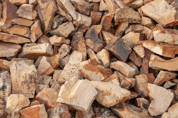 Obraz crushed stone, natural stone, pebbles