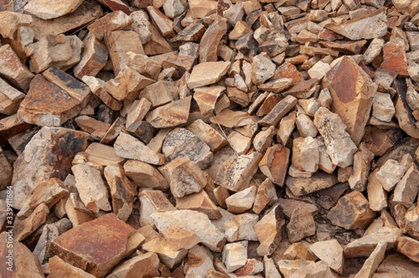 Obraz crushed stone, natural stone, pebbles