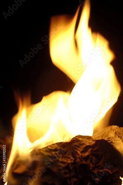Fototapeta 炎