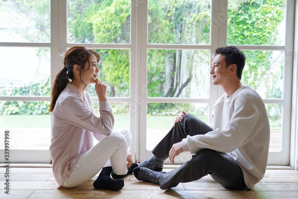 Fototapeta アジア人　ポートレート