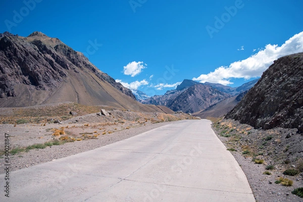 Obraz Aconcagua view from the valley below