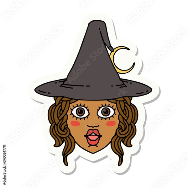 Fototapeta human mage character sticker