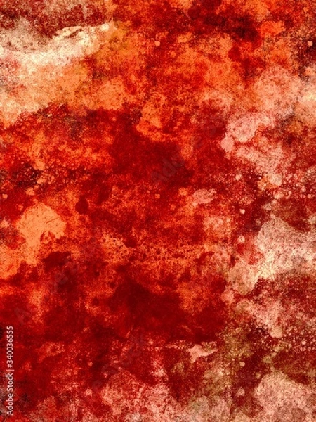 Obraz Rusty red blood wallpaper