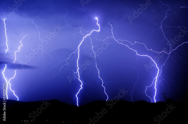 Obraz Lightnings strike