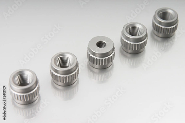 Fototapeta części toczone