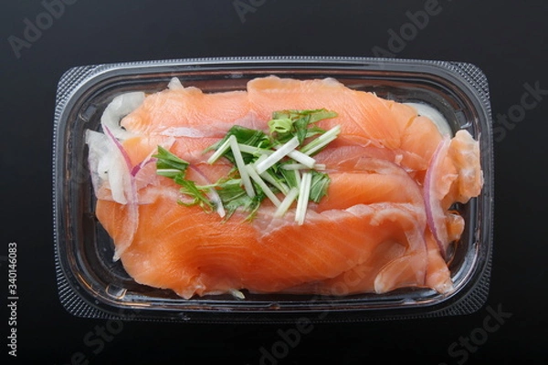 Fototapeta サーモンマリネ