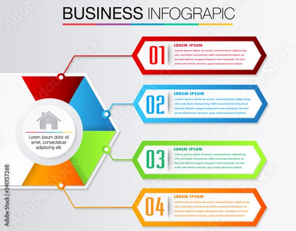 Fototapeta Brochure design template vector. Abstract cover book blue portfolio minimal presentation poster. concept in A4 layout. flyers report business magazine. banner text box