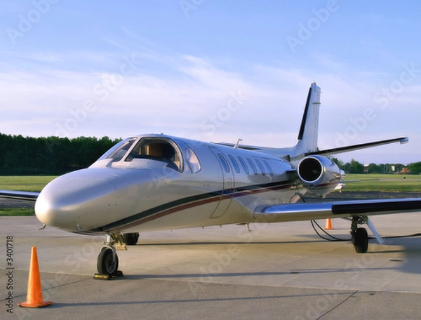 Fototapeta business jet