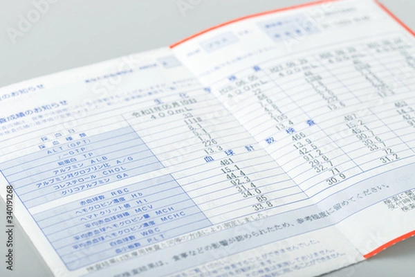 Fototapeta 献血結果