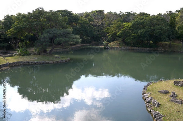 Fototapeta 世界遺産　識名園