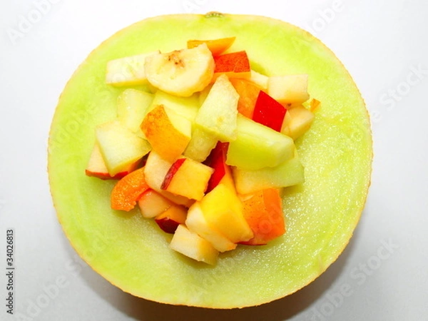 Obraz Obstsalat in Melone