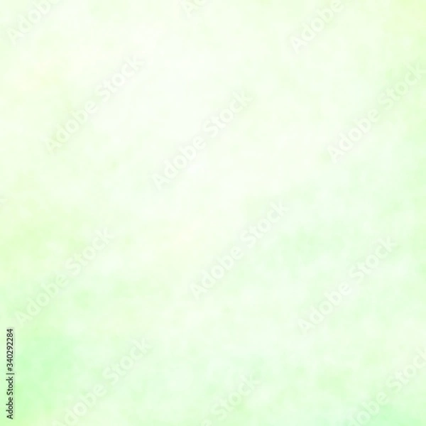 Fototapeta Abstract light color soft green yellow gradient watercolor background