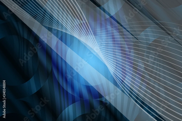 Fototapeta abstract, blue, design, wallpaper, wave, illustration, light, line, technology, digital, pattern, business, curve, texture, art, graphic, backgrounds, lines, gradient, futuristic, color, shape, back