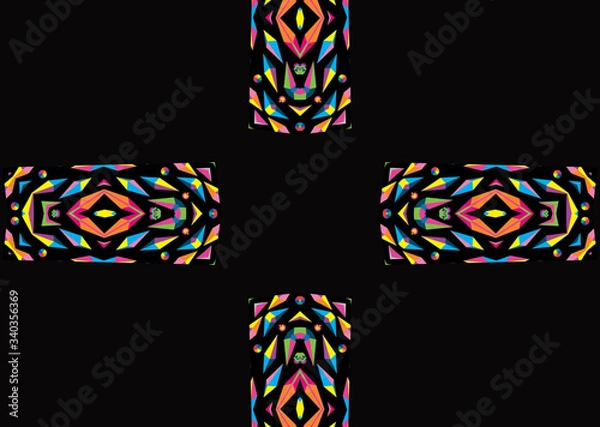 Obraz 
Pattern Kaleidoscope Abstract Design