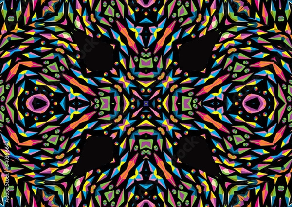 Obraz 
Pattern Kaleidoscope Abstract Design