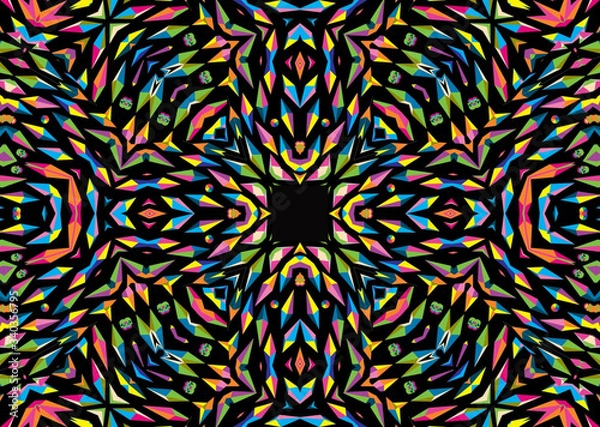 Obraz 
Pattern Kaleidoscope Abstract Design