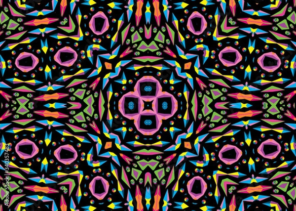Fototapeta 
Pattern Kaleidoscope Abstract Design