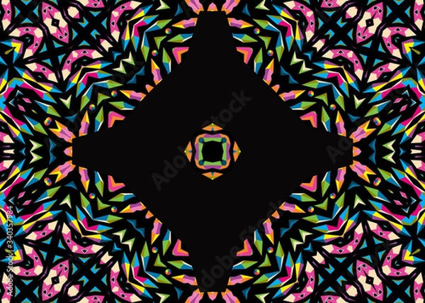 Obraz 
Pattern Kaleidoscope Abstract Design